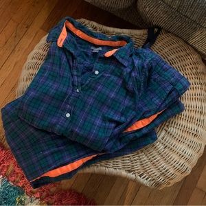 AERIE flannel pajama set